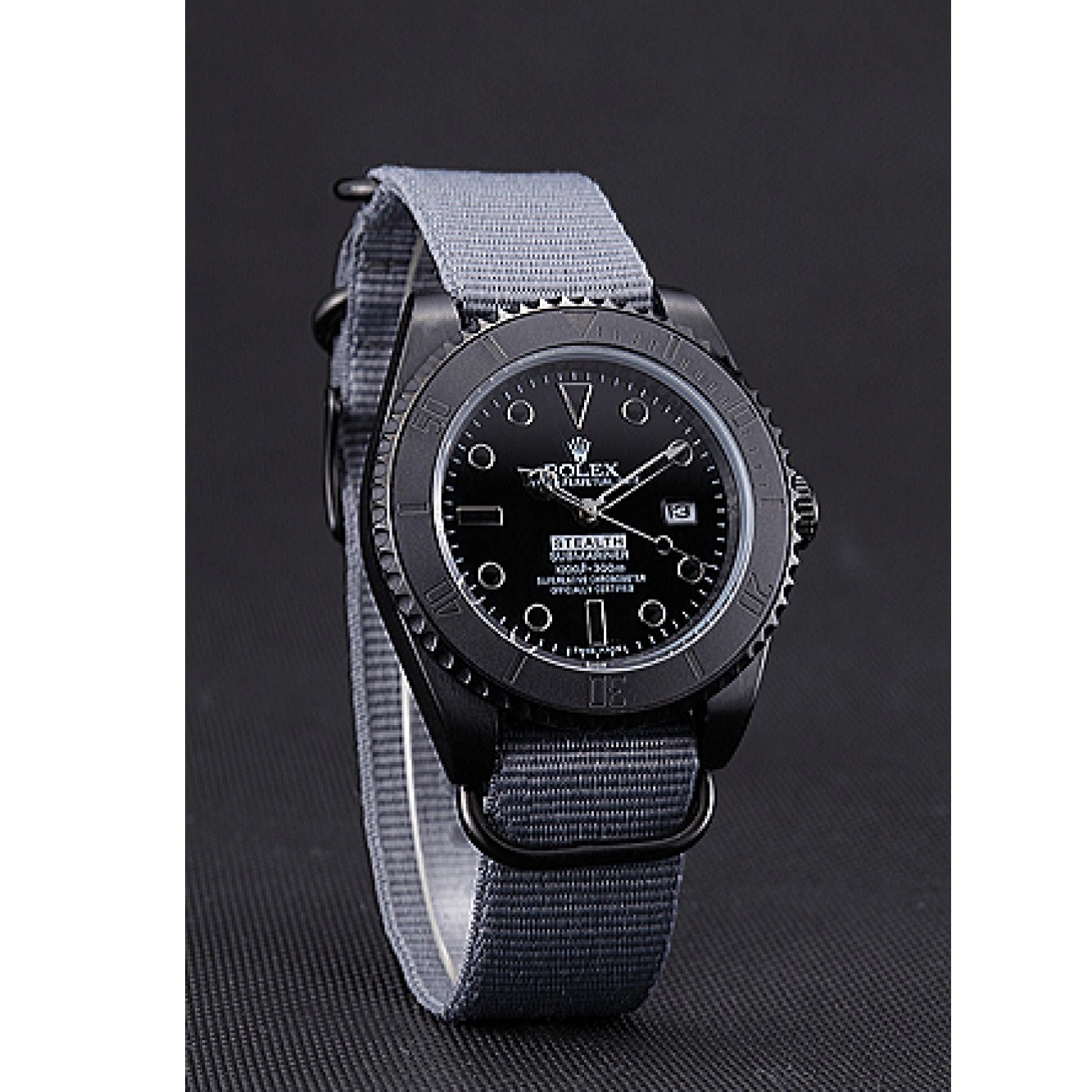 Rolex aaa copy Submariner Black Stealth 621996 Rolex 0714